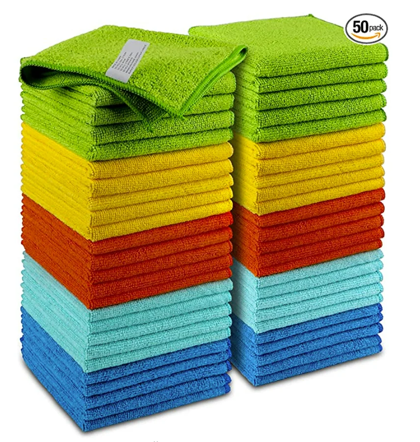 High Quality Microfiber Multi-Functional Cleaning Towel for Auto Detailing and Car Wash Custom Logo Product Name