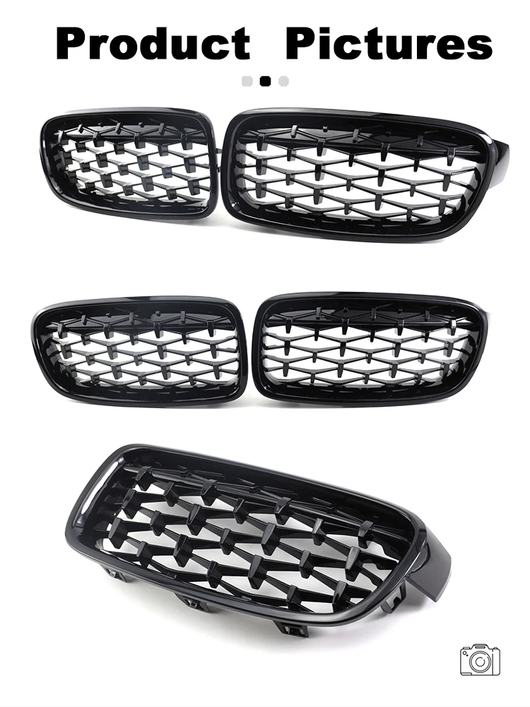 ATUMY Kühlergrill Zierleiste Für BMW - Rote Akzente Für F20 F30 G20 Modelle