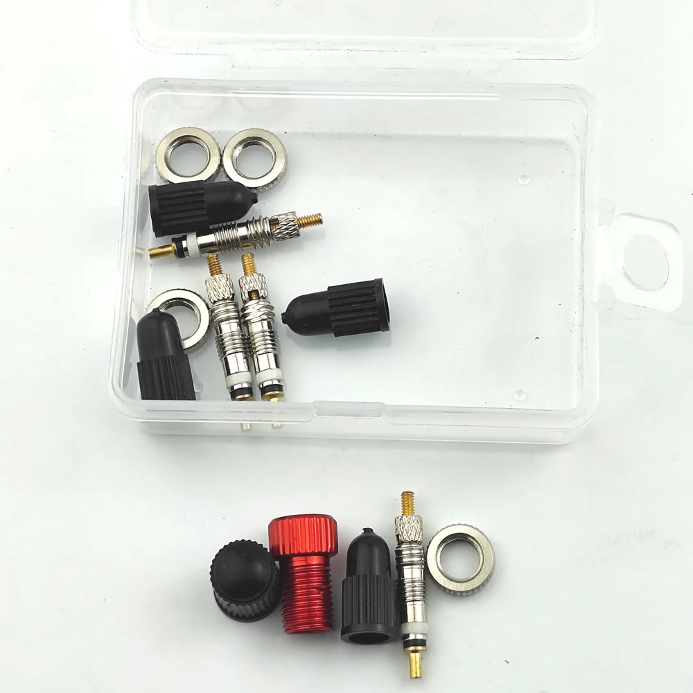 1 Набор вакуумных банок Портативный MTB велосипед ремонт шин инструментов золотник адаптер крышка