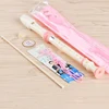 6 foro di colore rosa con il sacchetto del PVC