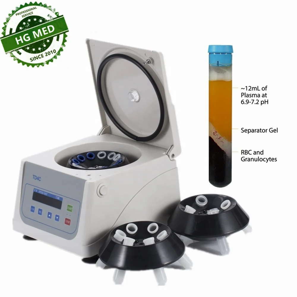 HG TD4C PRF Centrifuga Machine Portable Clinical PRP Centrifuge