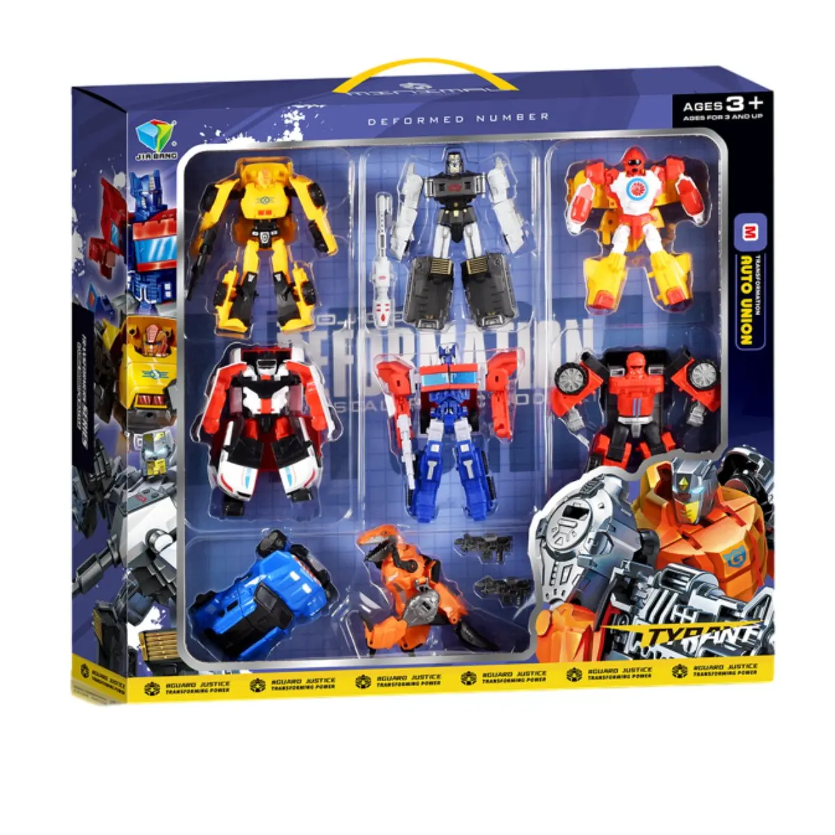 DMG  Deformation Transformation Robot Dinosaur Vehicle Car Toys Deformed Car Action Figures Education Toy Boys Gifts Kid Toy