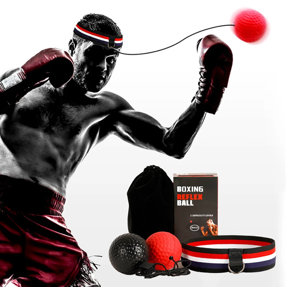 Boxing Reflex Ball Boxing Headband And Ball Speed Bag Stand