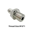 M10x1 straight plug