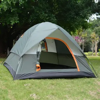 Custom Brand Ultralight Easy Instant Canvas Hiking Automatic Pop Up Camping Outdoor Tent