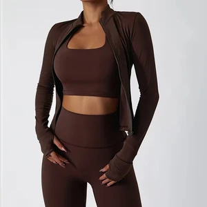 Custom Logo 3 Piece Fitness Sports Suits Tennis Wear Set Women Gym Comfortable Fitness Wear Yoga Set for Wholesale Wear