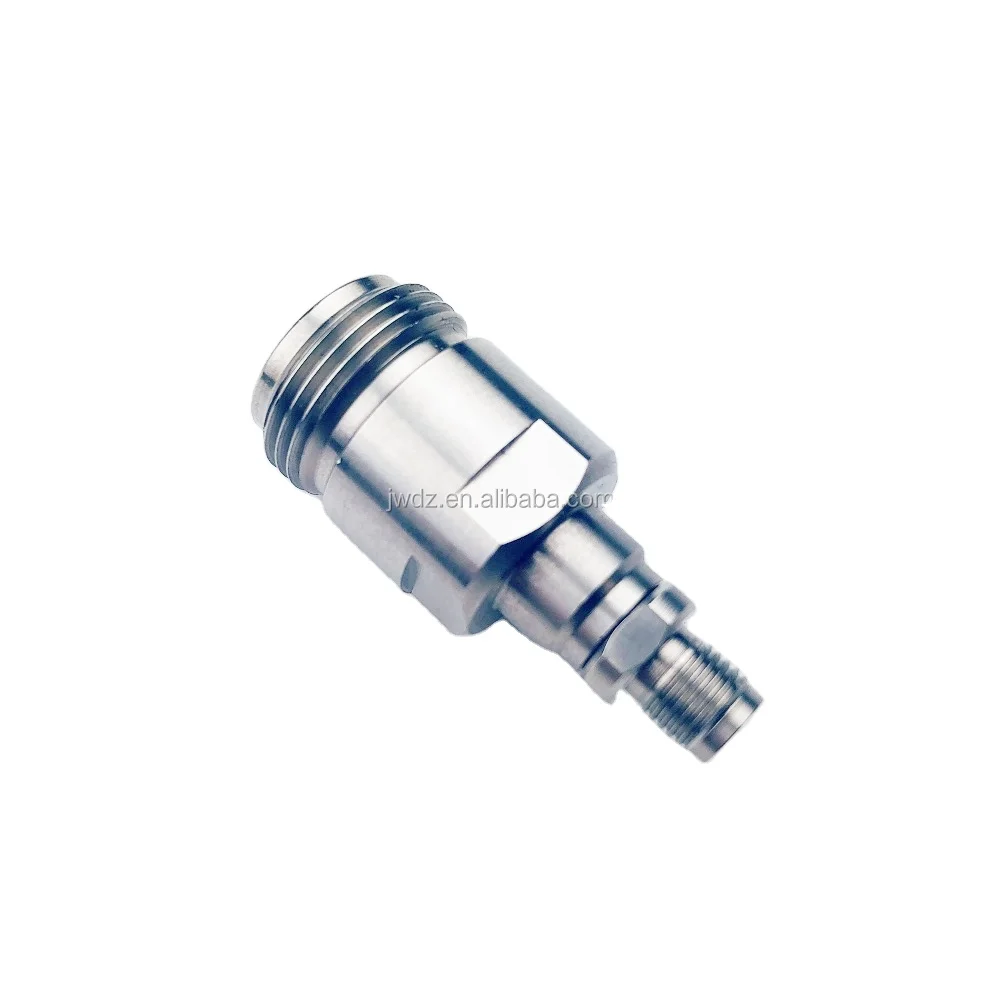 high-frequency millimeter wave SUS303 DC - 18GHz VSWR1.2 RF coaxial connector 2.92 female to N female adaptor