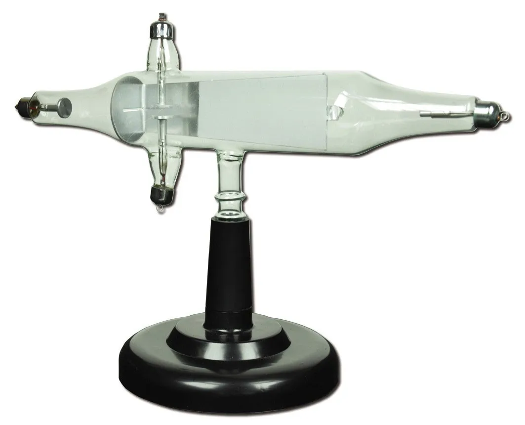 Milageto Cathode Ray Tube Physics Experiment Kit - Magnetic & Electric Field Demo