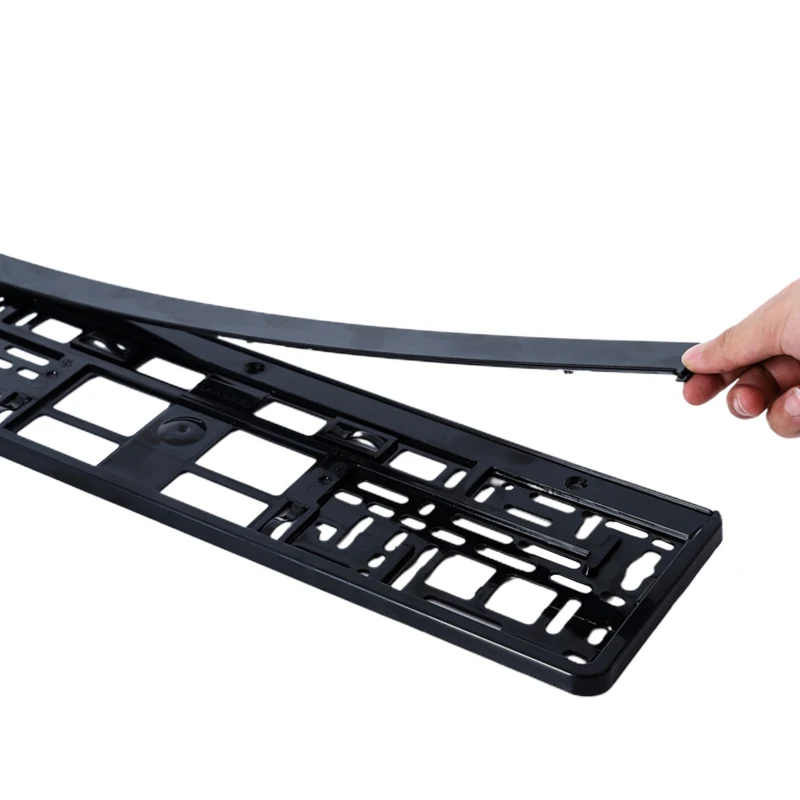 Plastic License Plate Cover Europe Car License Plate Frame factory