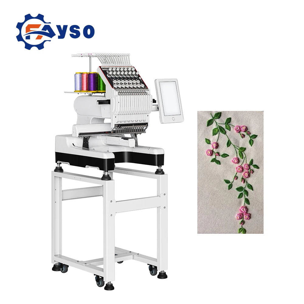 Multi Functional Automatic New Computer Embroidery Machines Cap Sewing