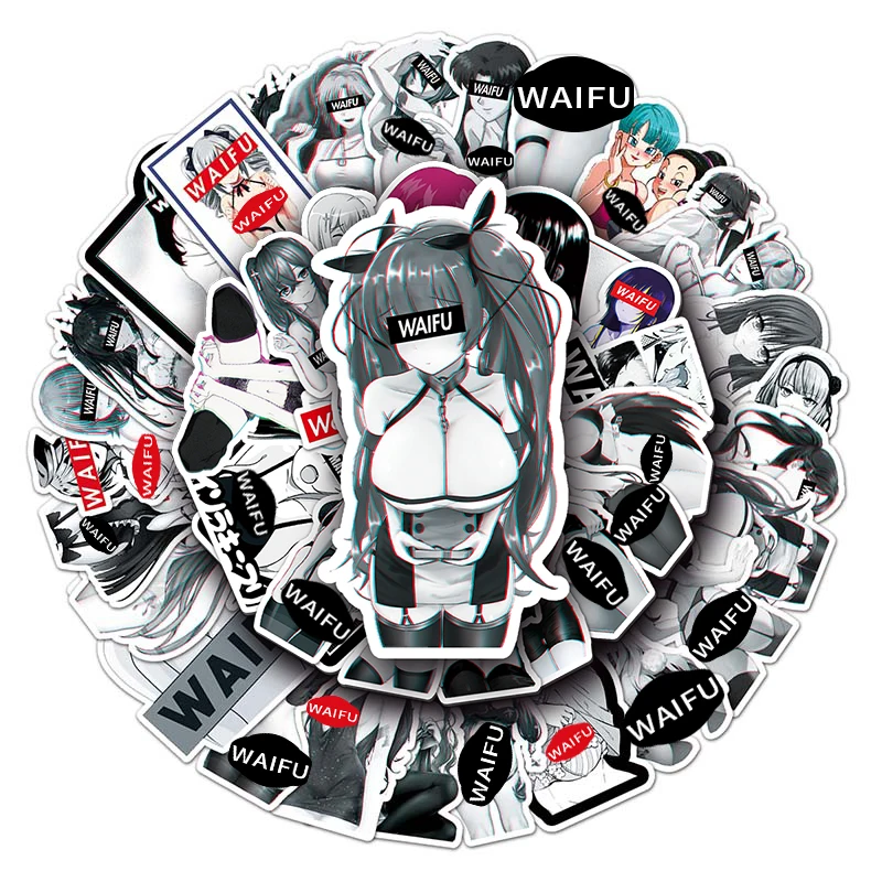 Huntrix Merch – Set Da 50 Adesivi Anime In Vinile Impermeabili Per Laptop, Auto, Valigia E Skateboard – Design Kpop Hunters