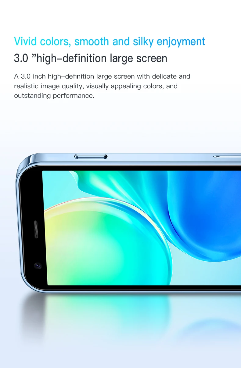 SOYES XS15 Mini Smart Mobile Phone 3.0 Inch Android 8.1 Smartphone 2GB RAM+16GB ROM Dual SIM Google Play Store 3G Cellphones