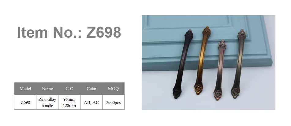 Durable wood door pull handle/sliding door handle/barn door hardware zinc alloy furniture wood knob handle