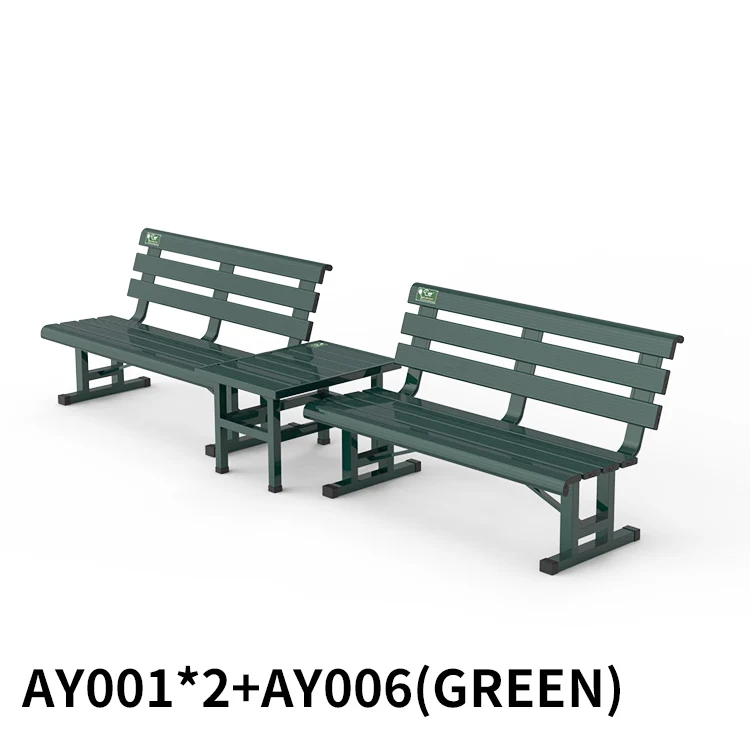 Tennis Court Equipment Aluminum Alloy Stadium Rest Chair Set Table And Chairs Chairs Resting