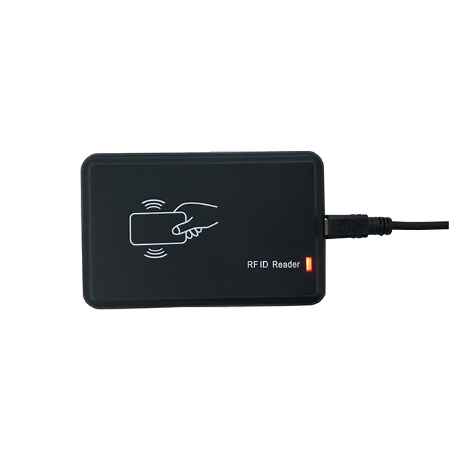 125Khz RFID Reader USB Proximity Smart Card Reader No Driver Plug and Play EM ID USB for EM ID USB for Access Control