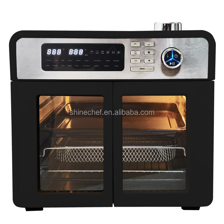 28l Kitchen Appliances Digital Stainless Steel Toaster Oven Combo Oilless Cooker Deep Frying