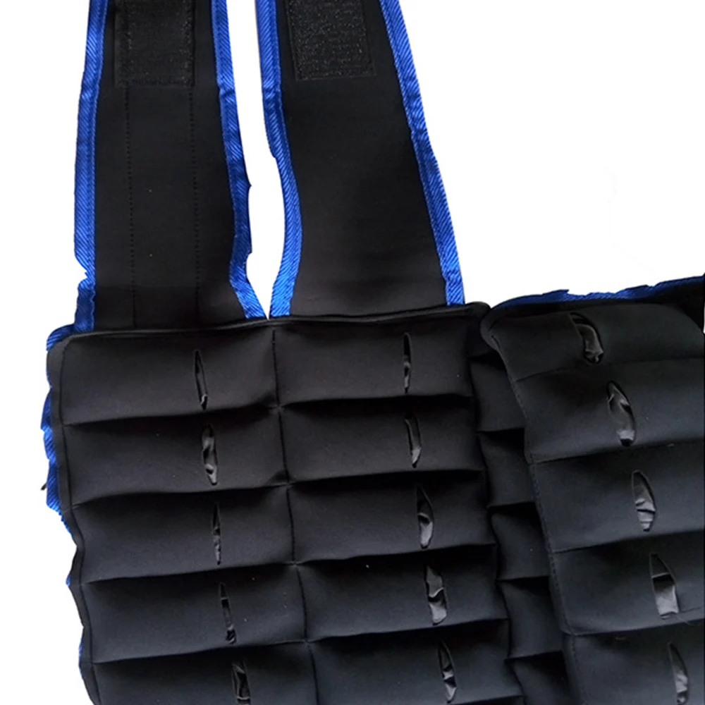 Gym Adjustable Workout Tactical Vest Sport Ultimate Weighted Vest with Small Sandbags Inside