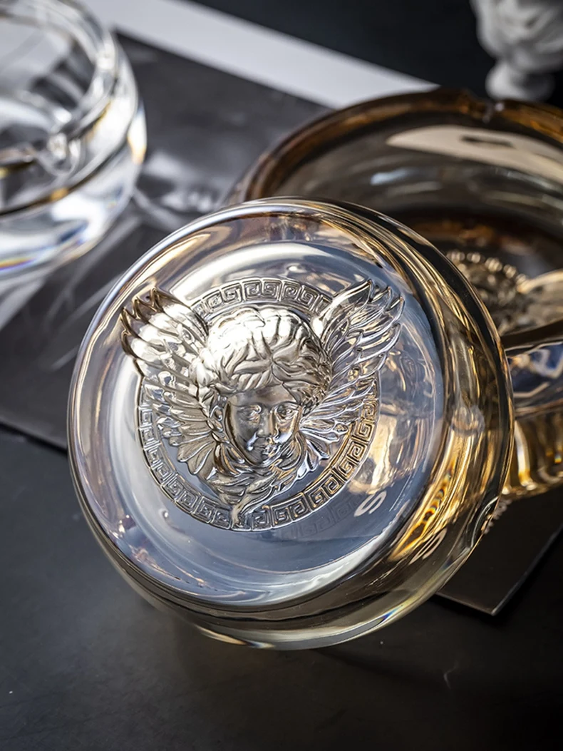 Thick Glass Ashtray