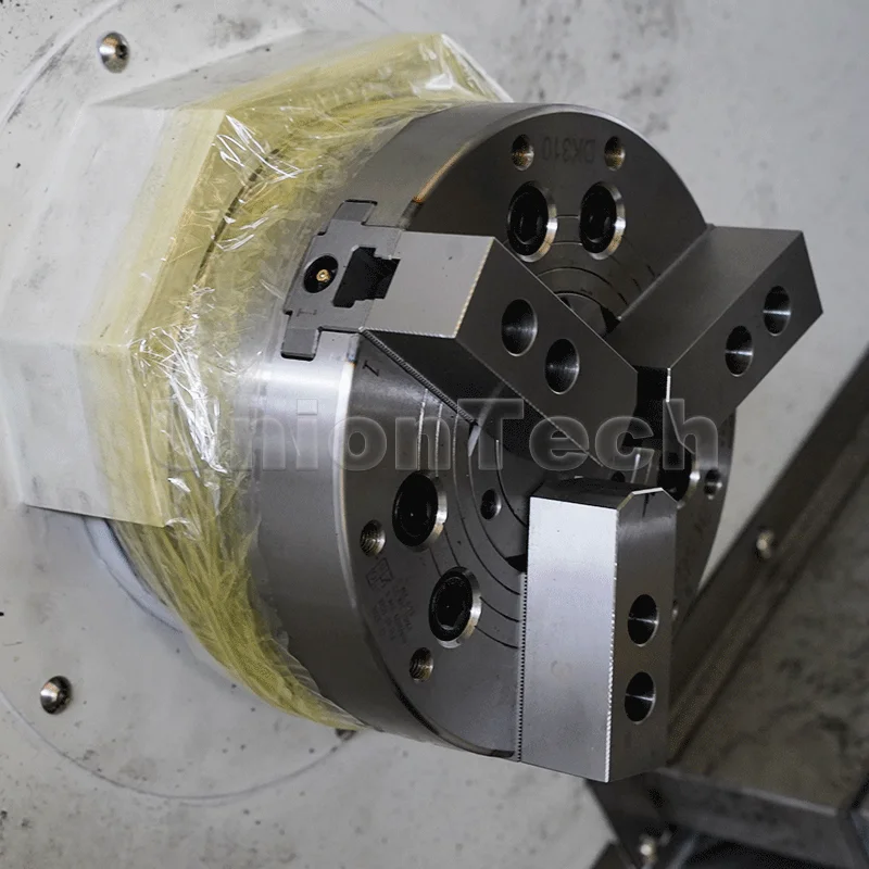 UnionTech TCK56 TCK63 Horizontal CNC Lathes with Slant Bed Turning and Milling for Composite Metal Processing