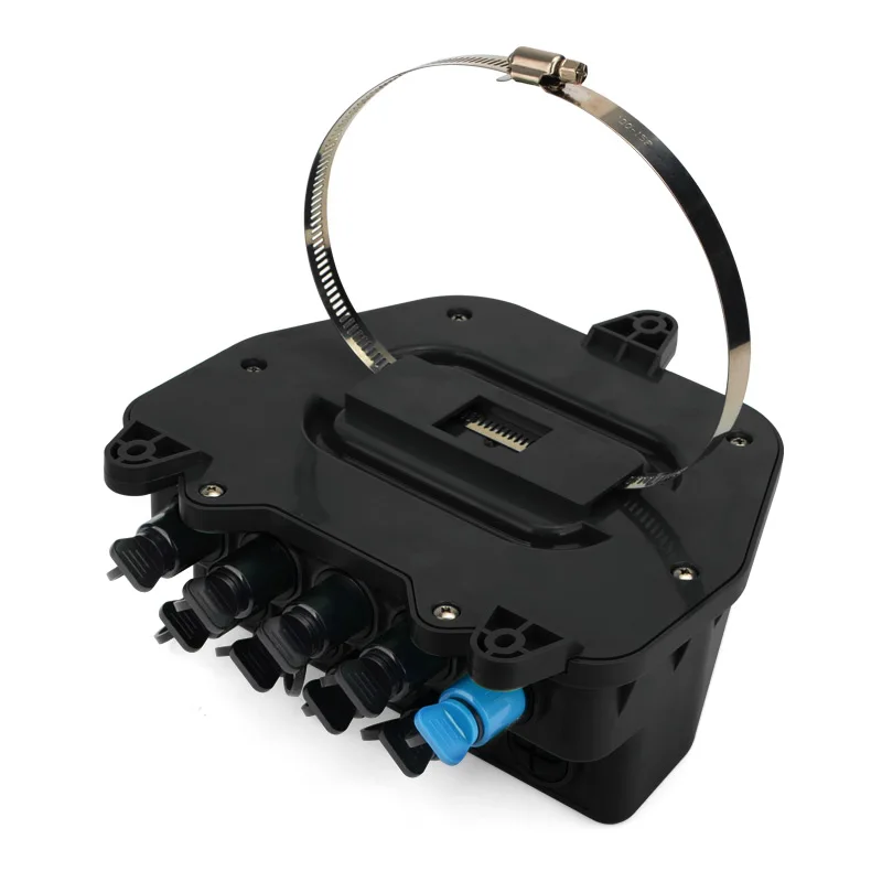 Outdoor 1x2 1x8 Preconnectorized Optical Splitter Termination Box 10 Port Fiber Optic NAP Box For Huawei
