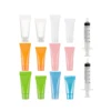 Clear cap +15ml plain tube
