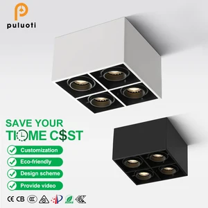 20W/32W Warm 3000K/4000K Full Spectrum CRI98 Aluminum Spotlight Residence Ceiling Downlight Living Room Spot Lighting Recessed