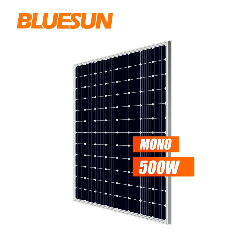 bluesun di alta qualità 500 w mono pannello solare 500 watt prezzo del  pannello solare india