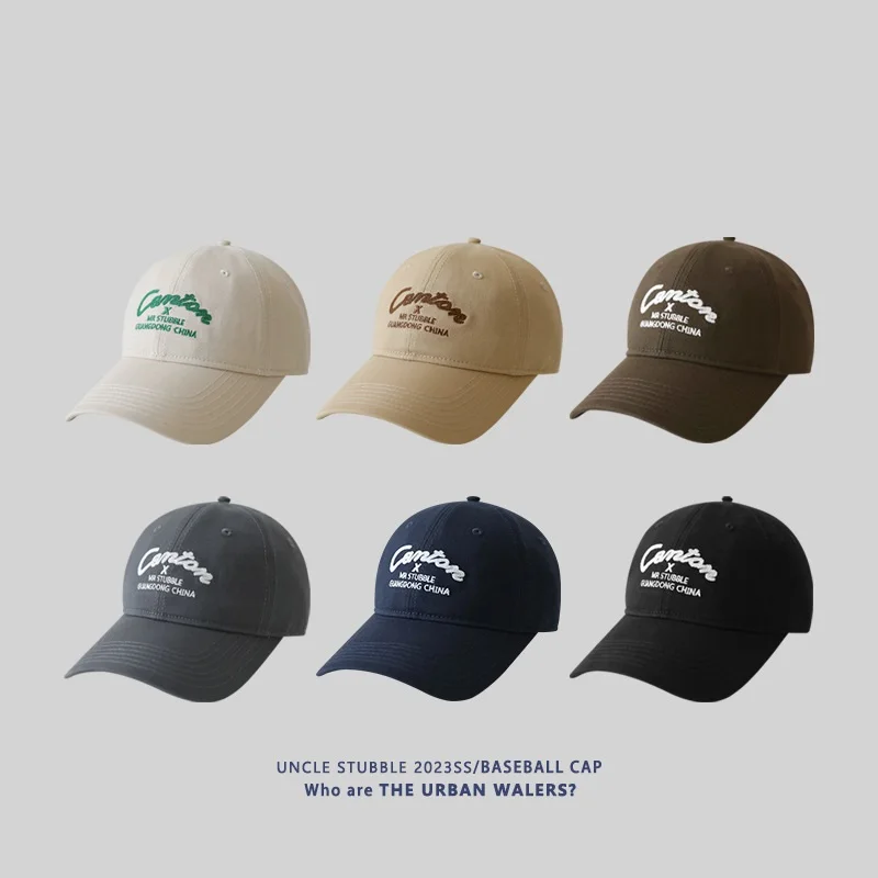 Big Head Size Baseball Cap Soft Top Sunshade Peaked Cap Face Slimming Casual Hat for Men Women Daily Wear