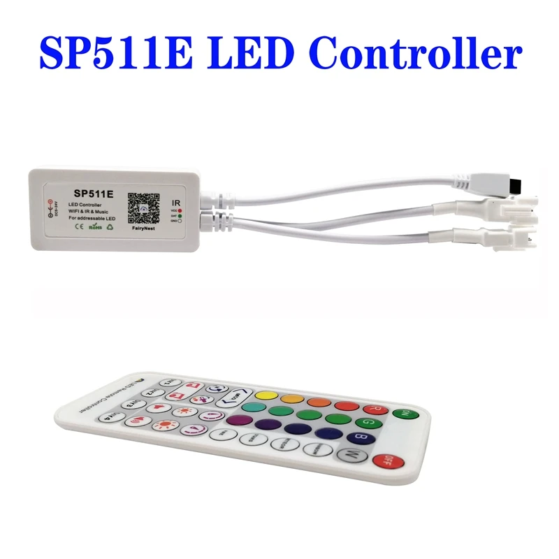 SP511E WiFi RF 38 keys remote with  Alexa LED controller