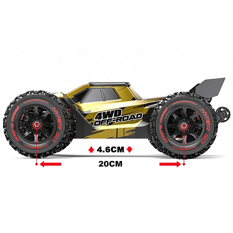 【美品】 MJX Truck Truggy RC Chassis Metal Brushless 14210 Go Hyper メンズウェア
