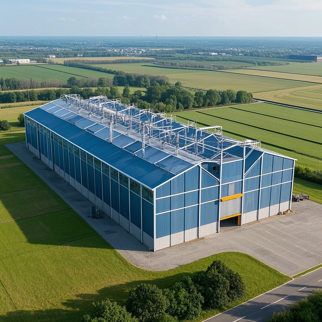 Ón bhfearann féin | Tógálacha Crann Glasraí Réamh-innealtaithe Nua-Aghean do Phlannta Indiúla agus do Oifigí, 50 Bliain Seirbhíse