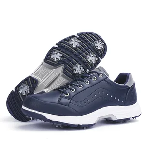 Men's Fashionable Casual Sports Shoes Studs Best-Selling Cross-Border Genuine Leather EVA Midsole Winter for All Seasons