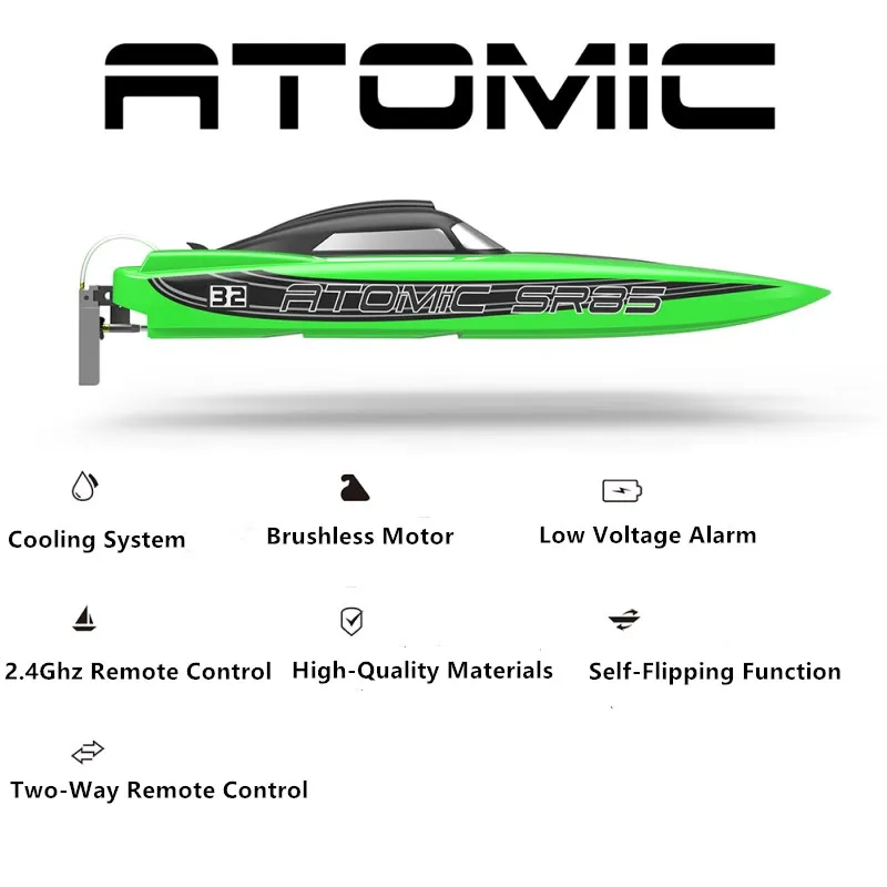 Professional Volantexrc 798-3 SR85 Boat 80KM/H High Speed RC Boat Auto Roll Back and Reverse Function PNP/ARTR /RTR Version