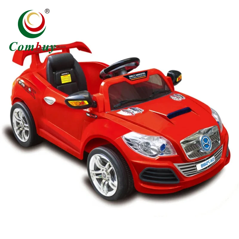 Remote Control Kids Electric Children Manual Ride on Car 2 to 4 Years Battery Operated ABS Plastic