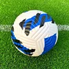 Grande rayure bleue en relief taille 5