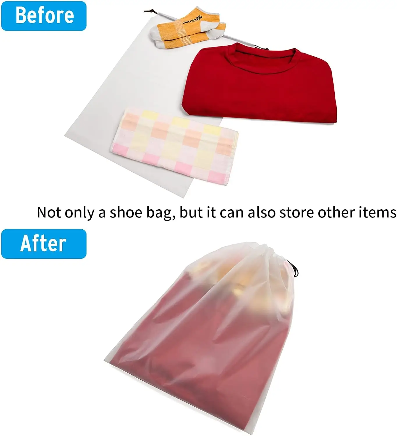 Custom Colorful Cheap EcofriendlyTravel Shoe Dust Storage Bags Logo Printed Dust Drawstring Nonwoven Bag factory