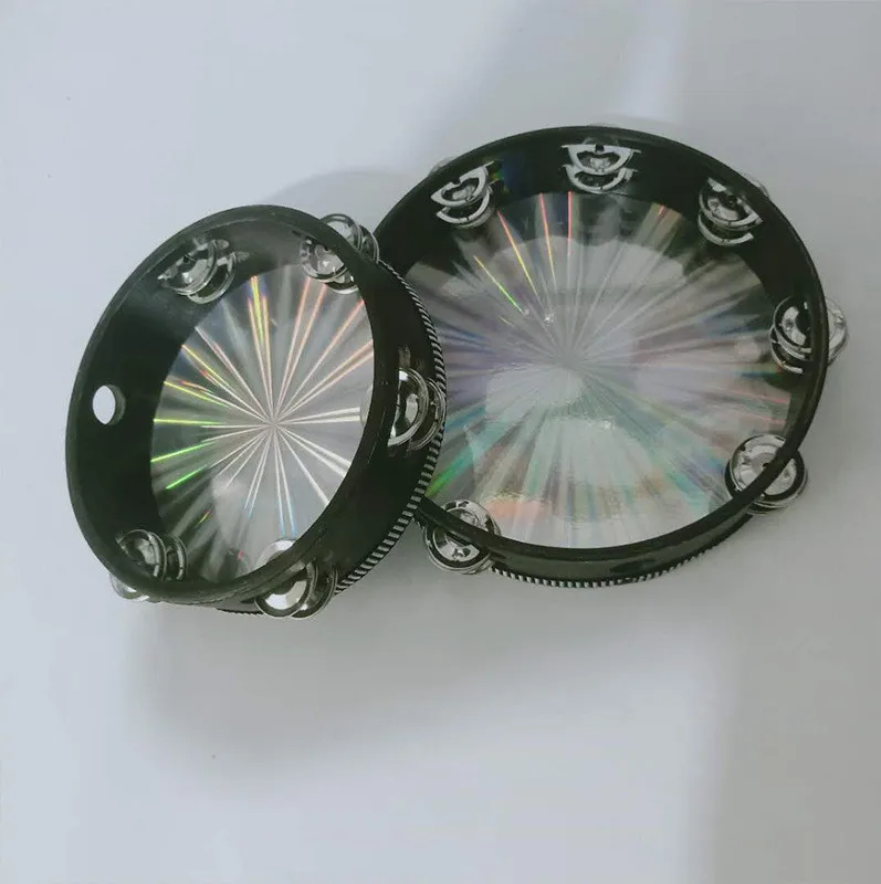 2列タンバリン6インチ8/10インチタンバリン打楽器子供用演奏楽器