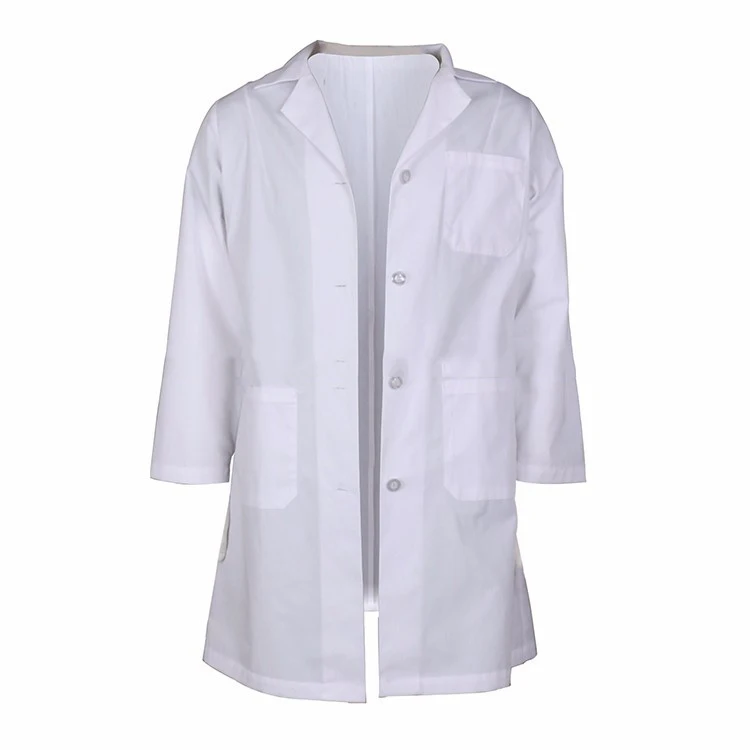 Waterproof Long Sleeve Science Teacher Lab Coat