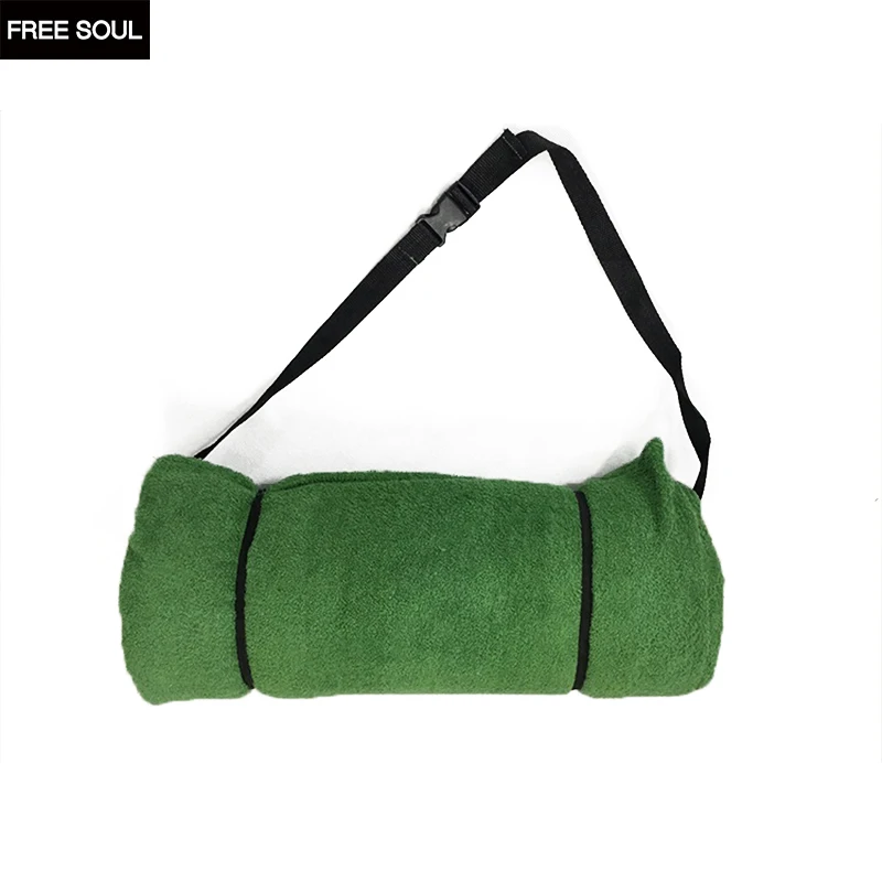 Custom Foldable Terry Beach Towel Portable Beach Towel With Inflatable ...