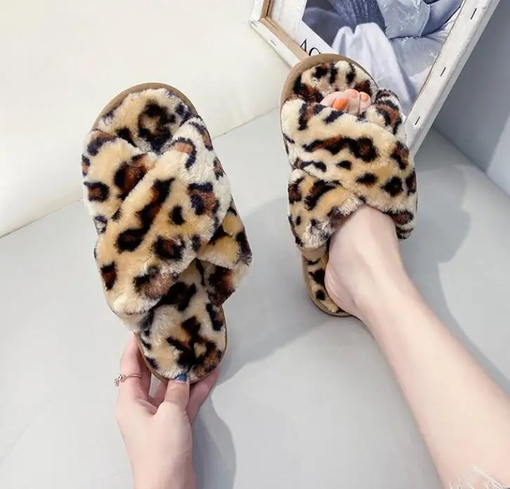 leopard print slippers amazon