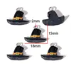 W801-11 cappello a cilindro nero 1815mm 062g