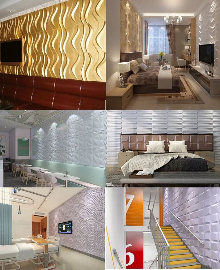 Cheap Interior Wall Paneling Ceiling Decoration 3d Wall Board 3d