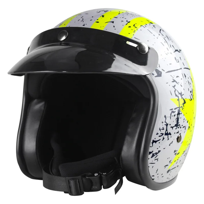 open face motocross helmet