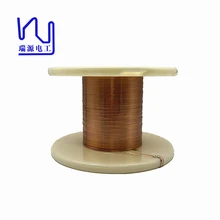 0.02 - 1.8mm Square Copper Wire , Enamelled Rectangular Magnet Wire For Smart Phones