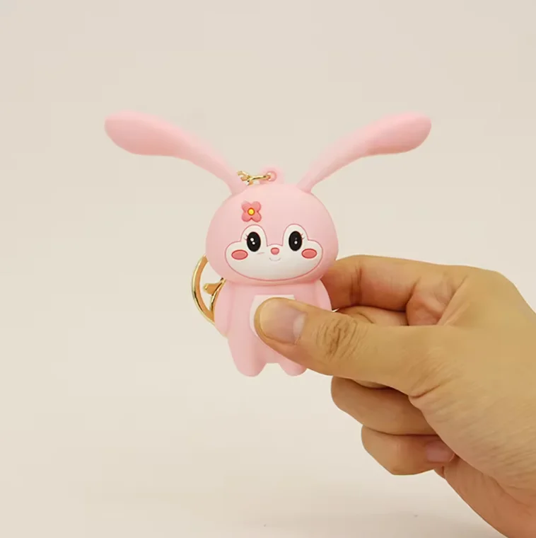 silicone squeezing toys 3d squishy rabbit models soft