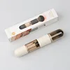 6in1 Portable Makeup Brush - Apricot in Color Box