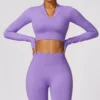 Purple long sleeves