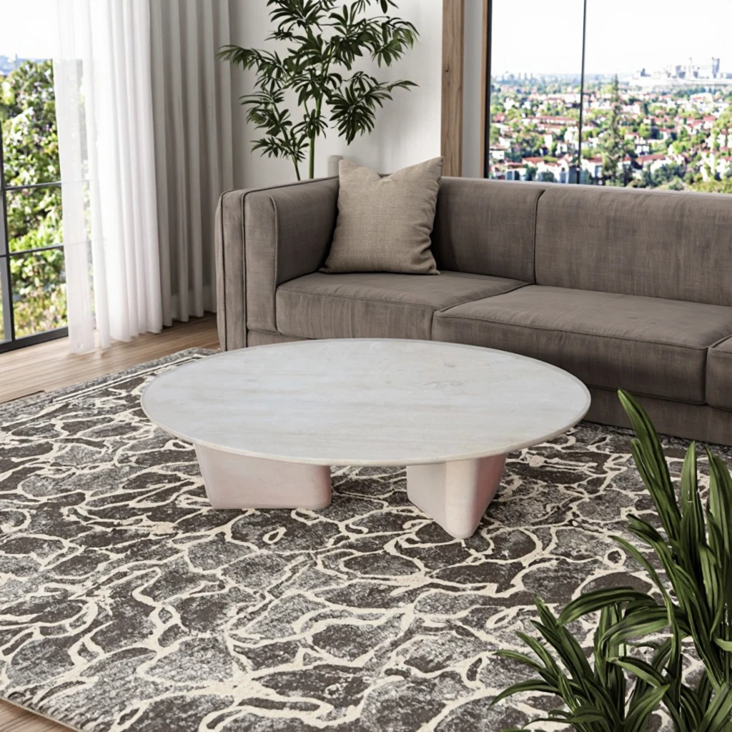 product ydstone modern travertine coffee table for dining restaurant hotel bathroom vanity top countertop durable marble material-6