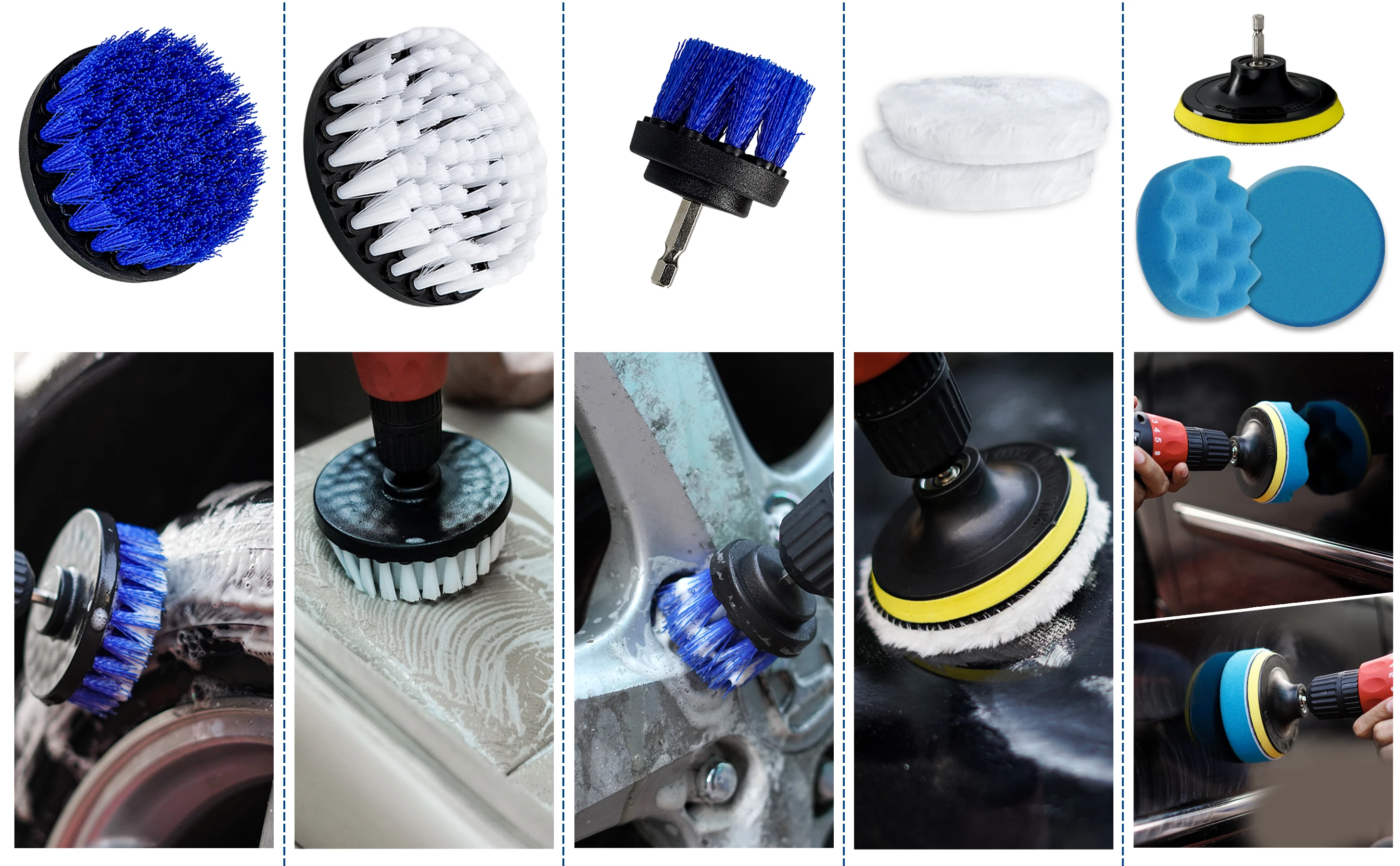 25pcs Car Detailing Brush Set Detailing Kit Auto Detailing Set Car