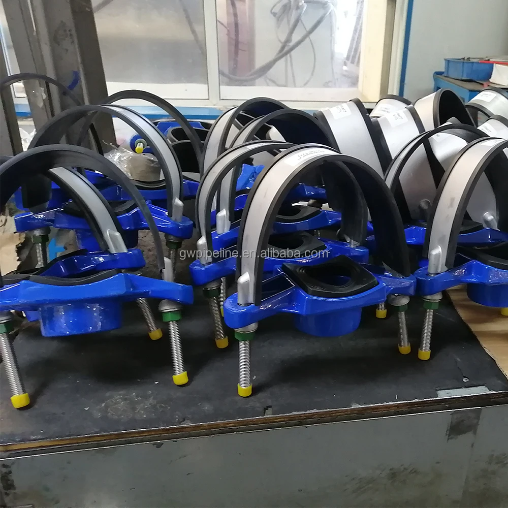 Stainless Steel Flanged Tapping Saddle With Pn16 Flange Outlet Buy